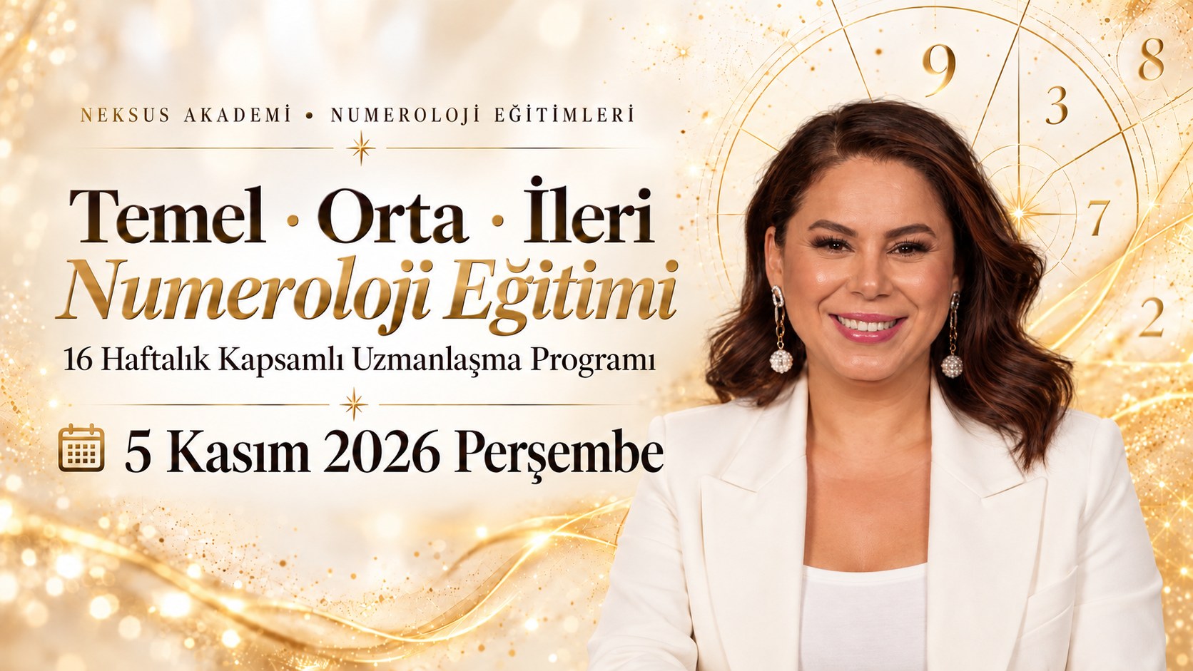 Temel Orta İleri Numeroloji Eğitimi — 16 Haftalık Kapsamlı Uzmanlaşma Programı, 5 Kasım 2026