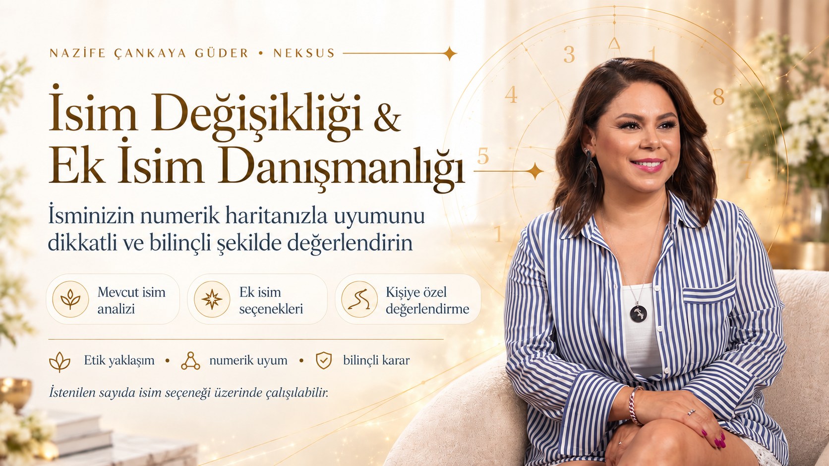 İsim Değişikliği & Ek İsim Danışmanlığı — Nazife Cankaya Güder · Neksus